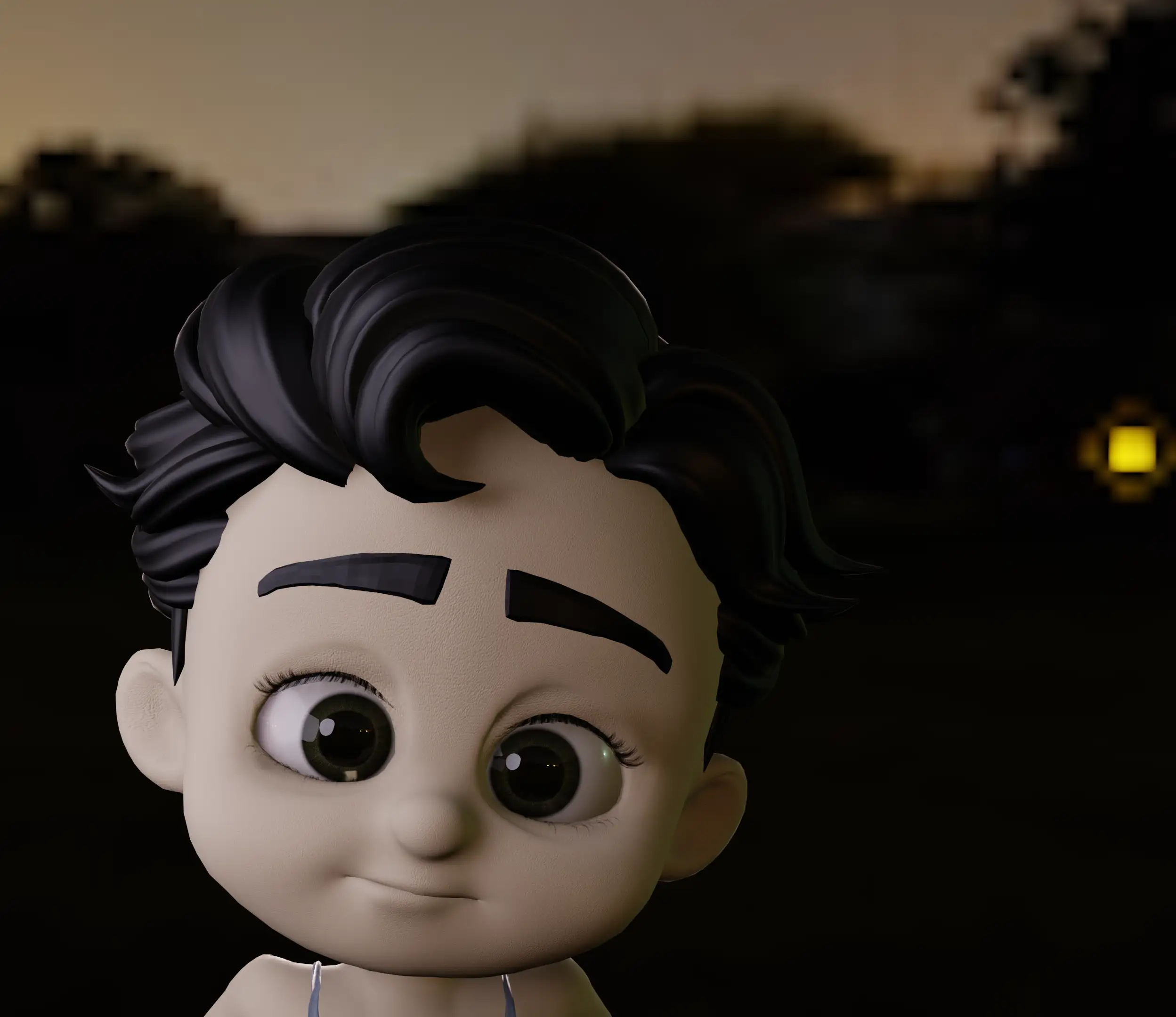 Stylized Child Character
