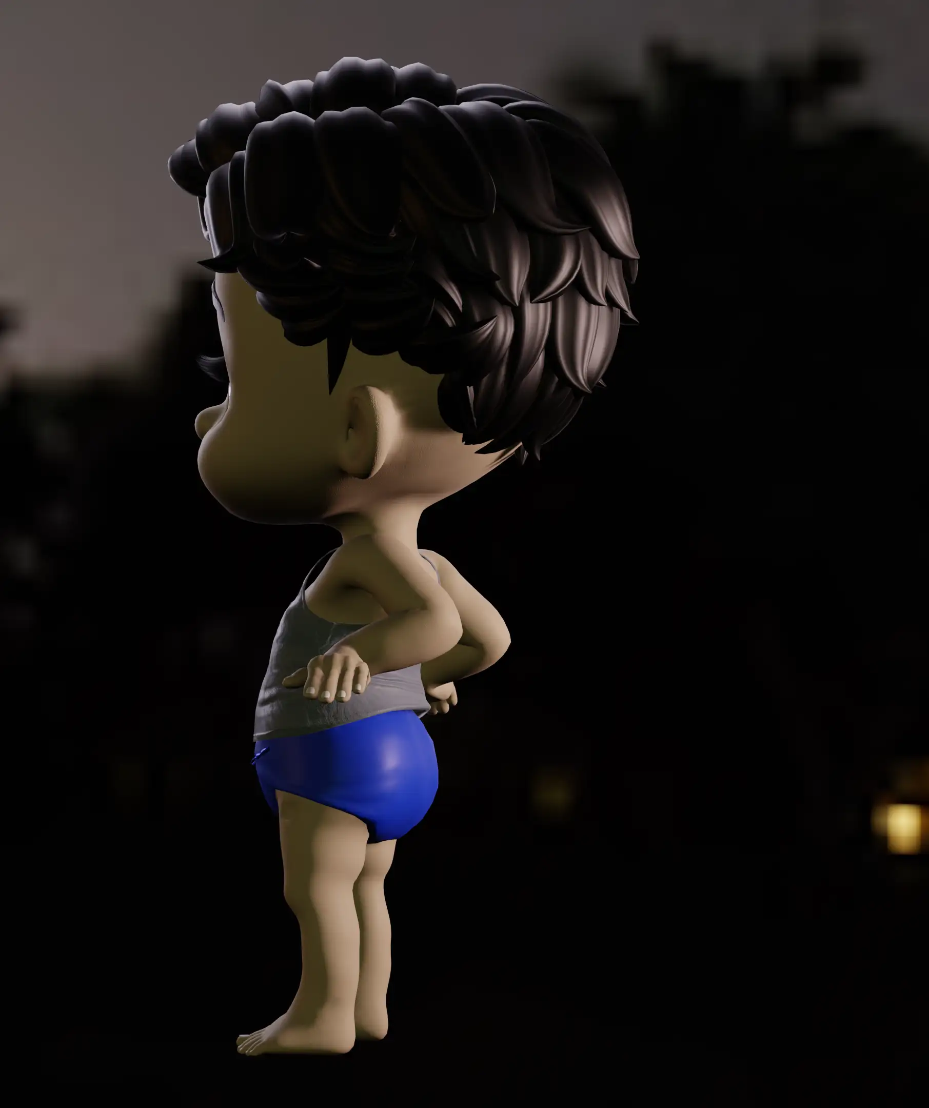 Stylized Child Character